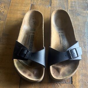 Birkenstock Black Slide Sandals